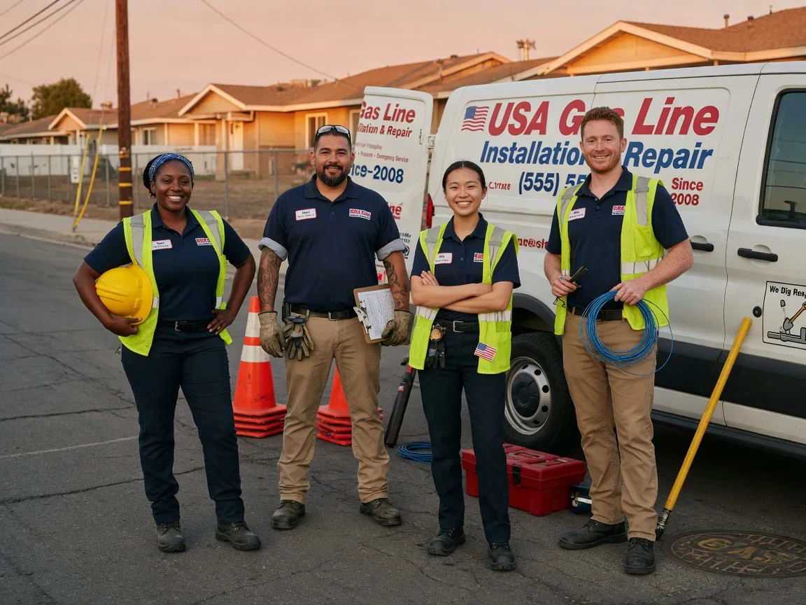 Gas Line Installation company in Marion, SD